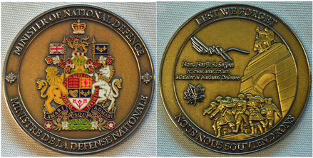 Ministers medal to Jim W