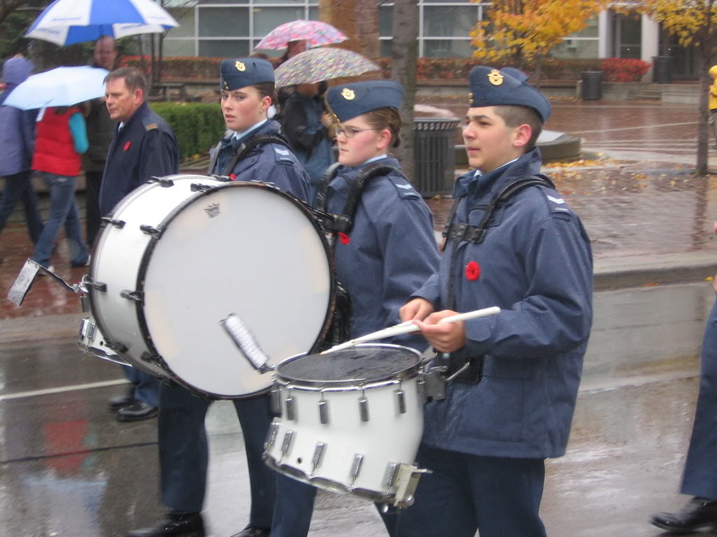 Mohawk air cadets marching