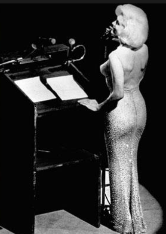 Monroe in the dress