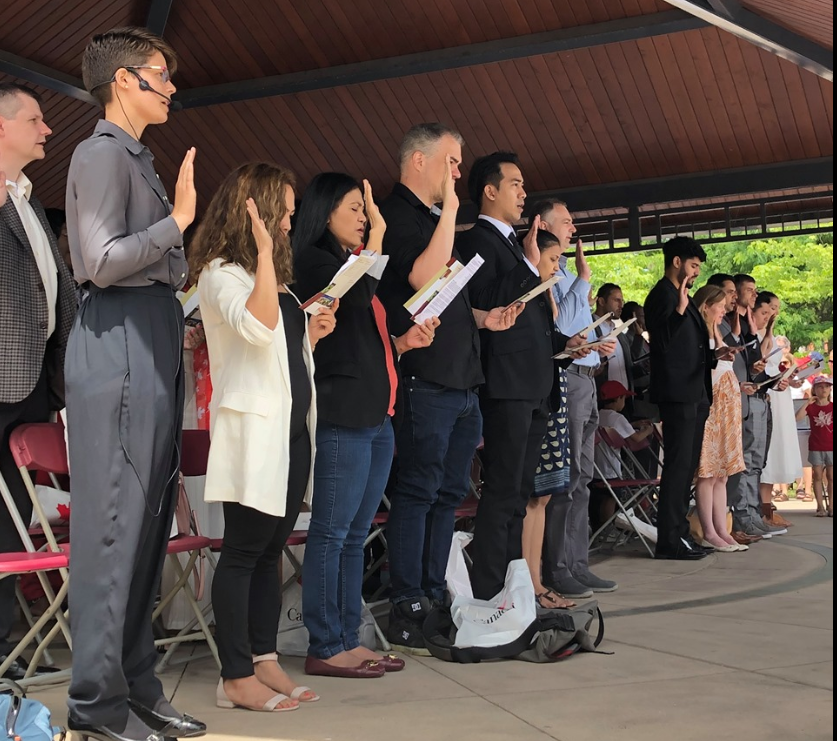 New Canadian citizens