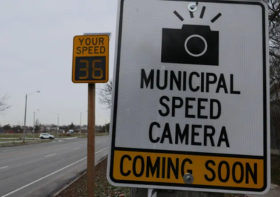 Photo radar sign