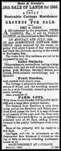 Pic 4 Bayview Cottage  Advertisement 1855