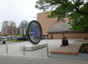 Portal along Elgin promenade