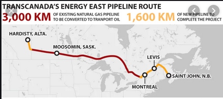 Quebec pipeline