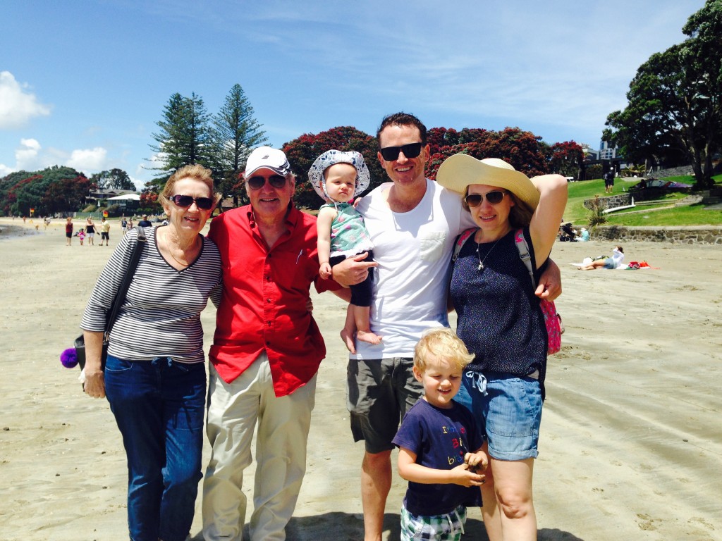 Rivers on a beach in NZ