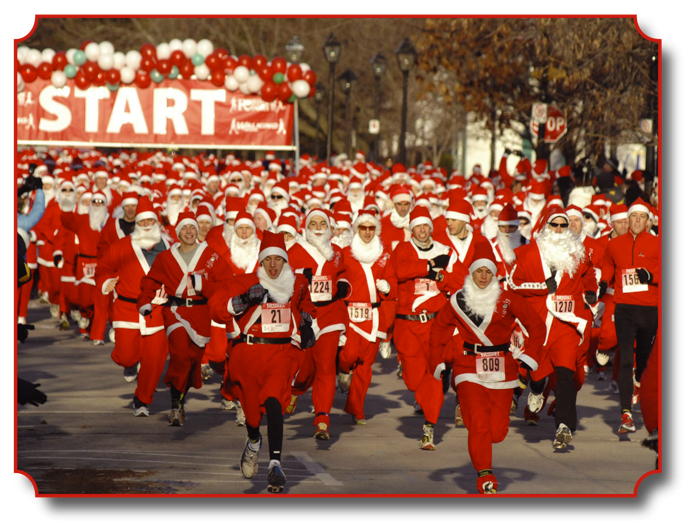 Santa Claus race