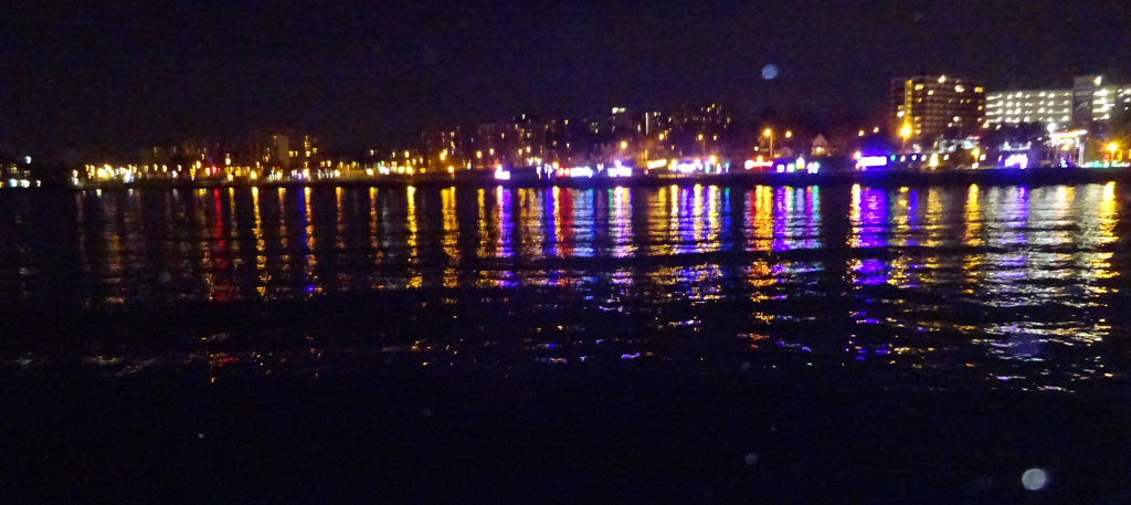 Season - lights from pier