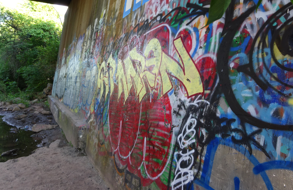 Sheldon Creek - graffiti