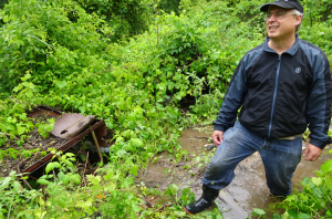 Sheldon Creek - vince in high water