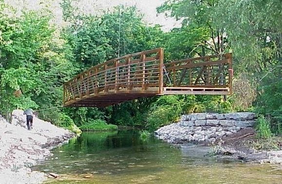 Shoreacres creek - prefab bridge