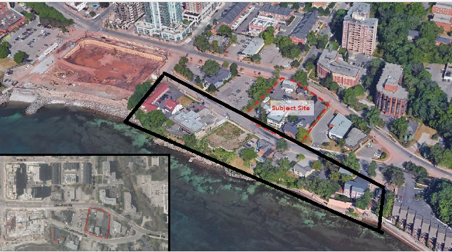 Site south side Old Lakeshore