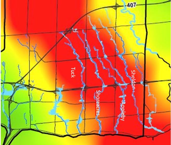 Storm water - creeks