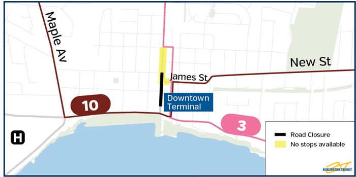 Sunday the 13th bus routes