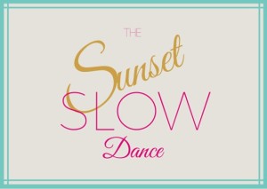 Sunset slow dance