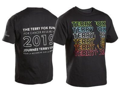 Terry Fox 2019 shirt