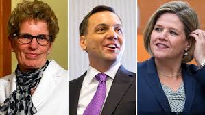 Three provincial candidates