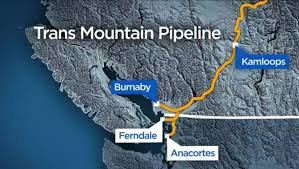 Transmountain pipeline