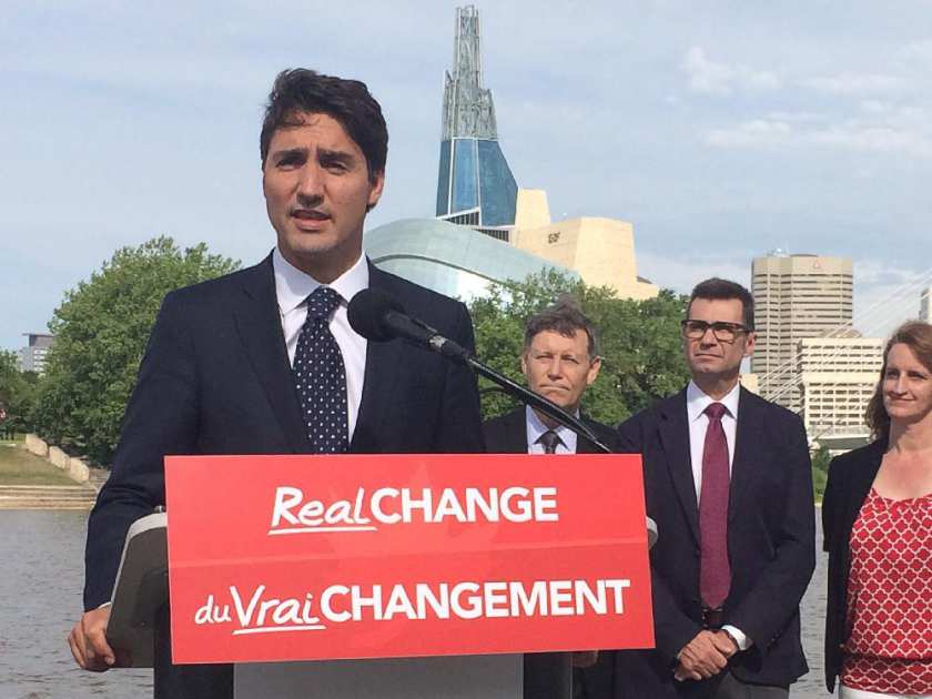 Trudeau - real change