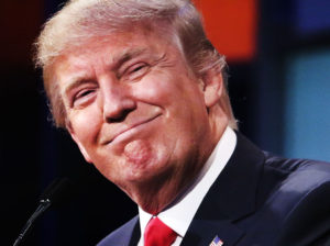 Trump smirk July 24-16