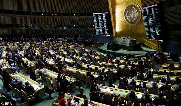 UN vote 129-8