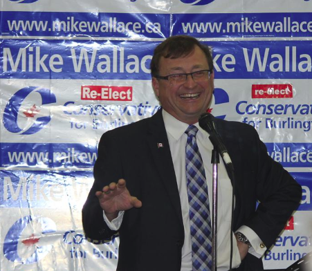 Wallace conceding