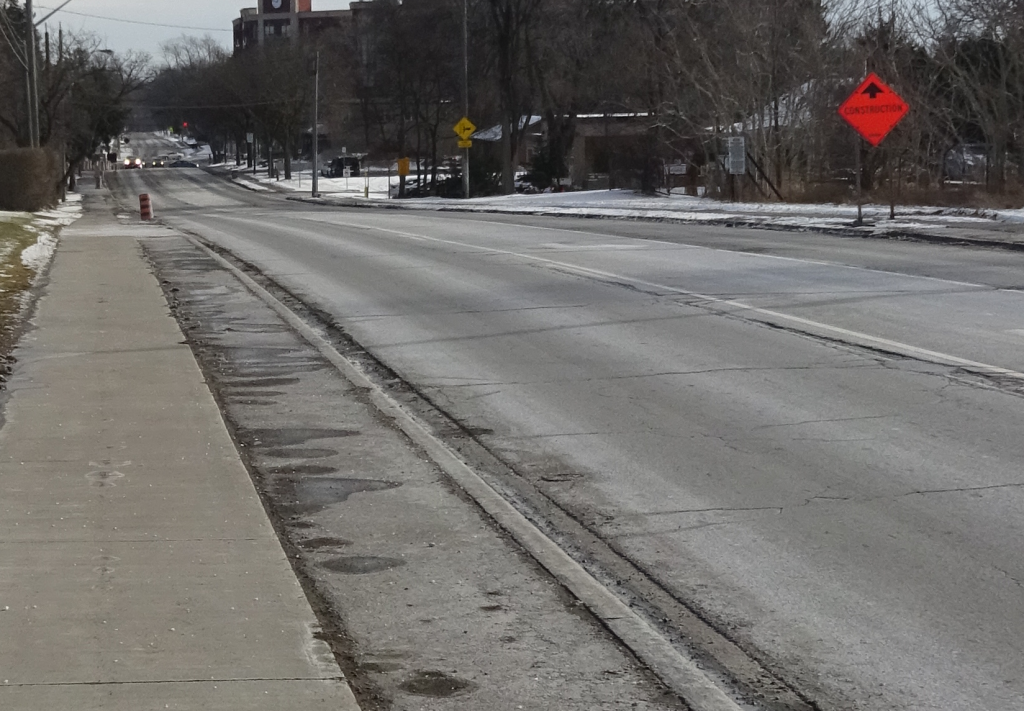 Waterdown Rd from QEW looking south