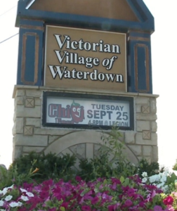 Waterdown sign