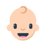 baby face emoji