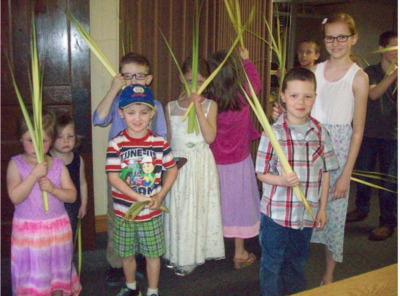 palm sunday kids