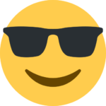 sun glasses emoji